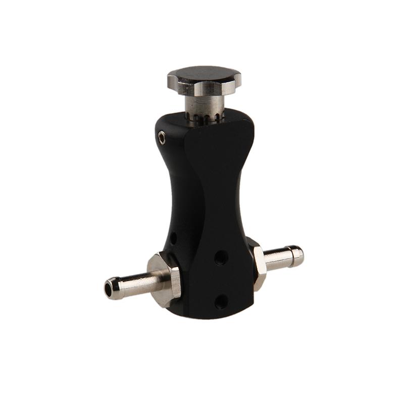 Universal Aluminum Adjustable Manual Turbo Boost Controller Kit for Car Performance Tuning Gated Wastegate Bleed Tee Valve Black