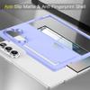 Matte Hard PC Card Slot Holder Shockproof Phone Case for Samsung Galaxy Z Fold 8 Ultra Fold 7 6 Folding Protective Back Cover