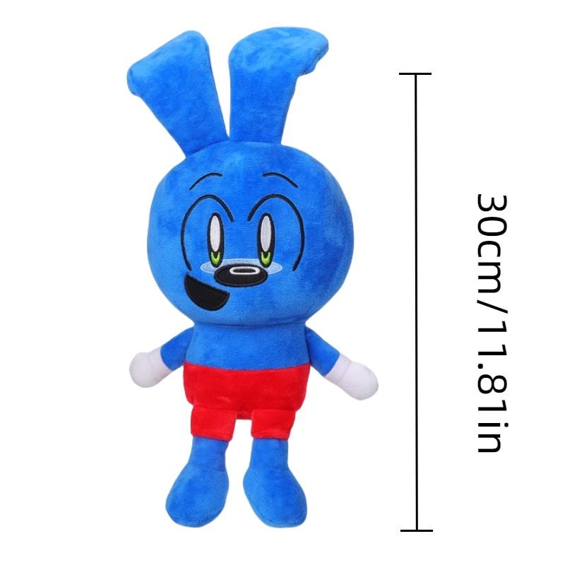

Riggy Monkey Plush Blue Rabbit Toy Cute Stuffed Animal Gift