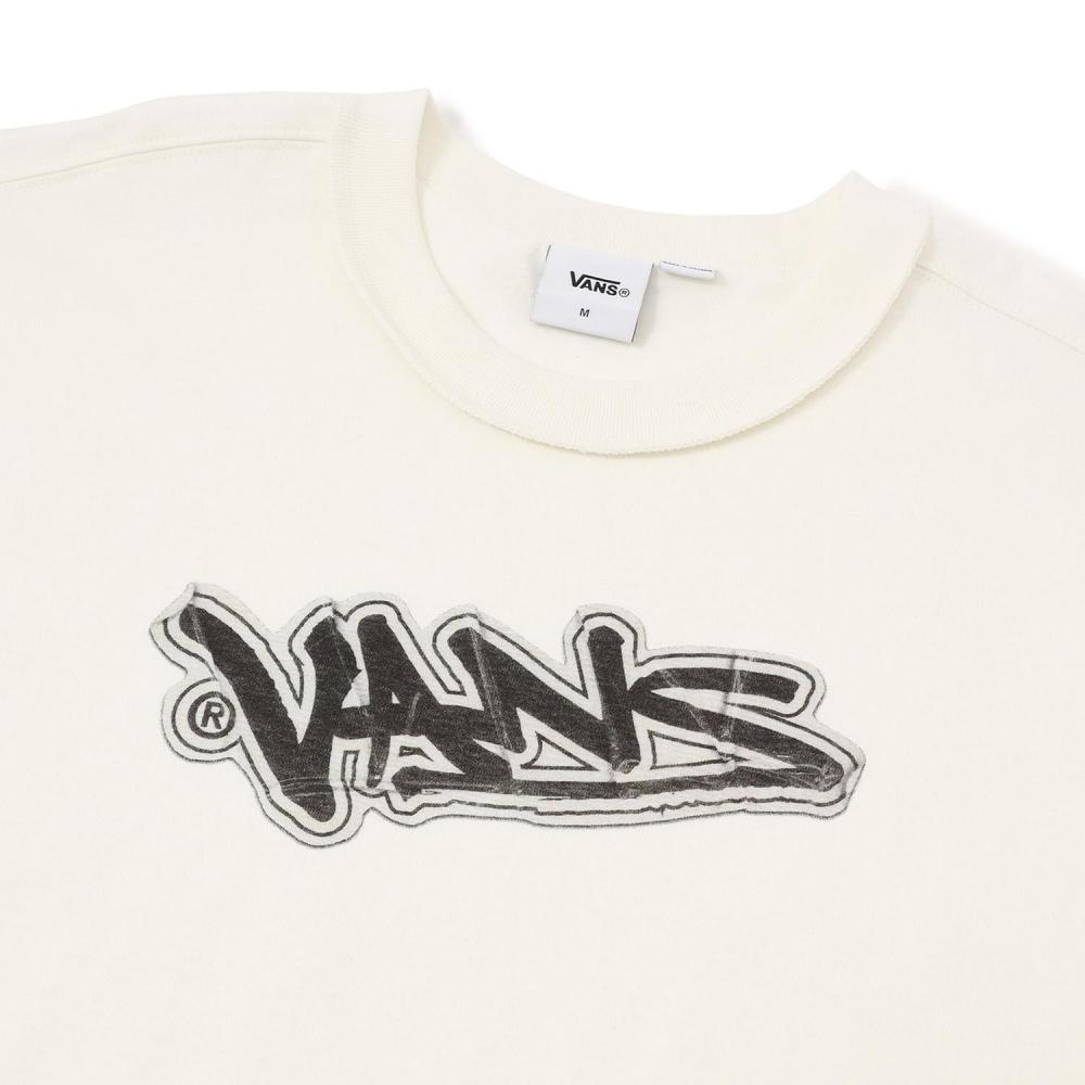 Vans Lx Slap Ss Tee Vn000mgufs8 Marshmallow
