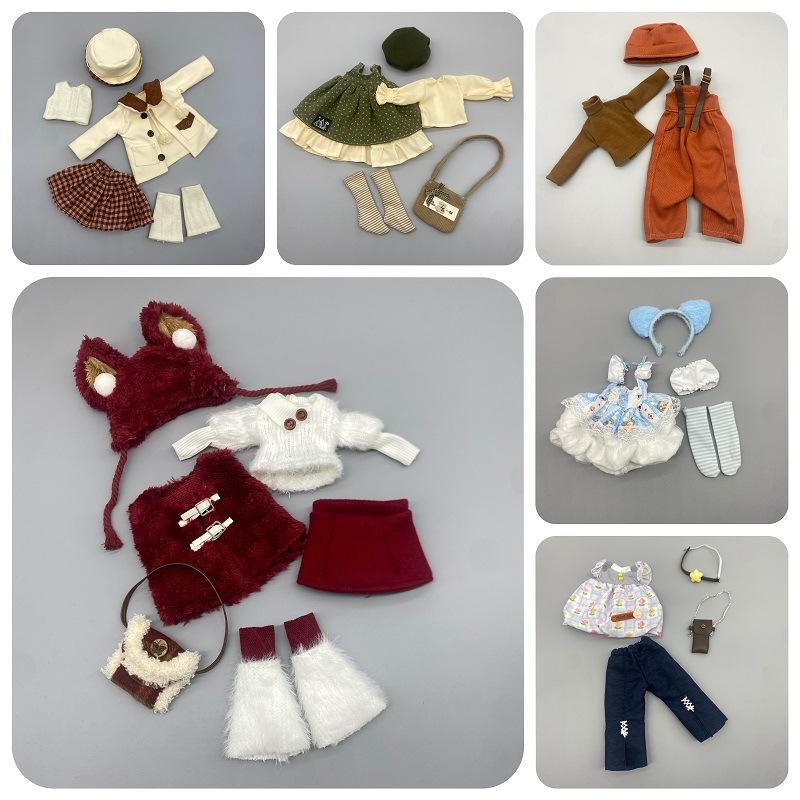 1 Set Mehrere Stiloptionen Lolita Rock Ersatz für 1/6 30cm Puppenkleidung Zubehör-Set Mädchen Geschenke Keine Puppe