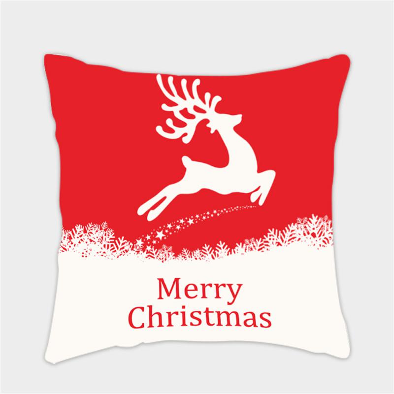 

Рождественский Набор Подушек 45*45см Наволочка Рождественские Украшения Подходит Для Дома Navidad Noel Рождественские Подарки Рождественские Украшения L
