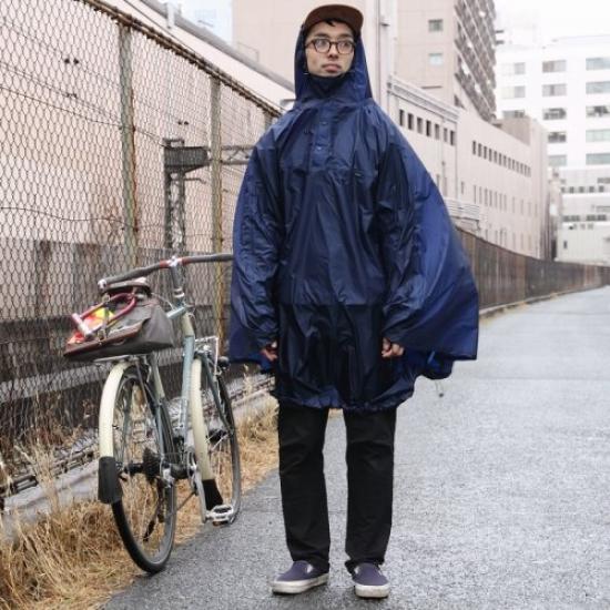 FAIRWEATHER Packable Rain Size Perfect for and Outdoor Unisex Poncho, Navy, L, Waterproof, Portable, Cycling, Camping, Travel, Festivals, Activities,
