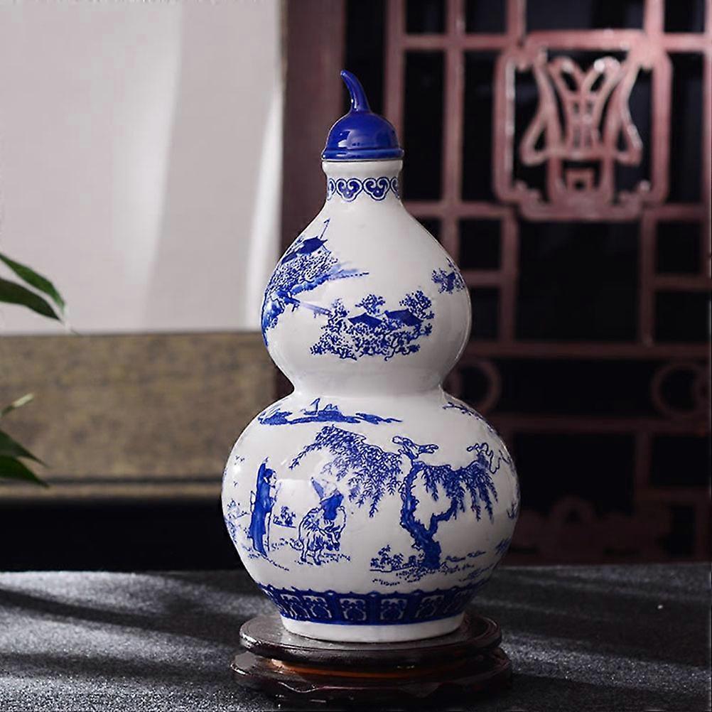 Gourd Gourd Chinese Style Multi-Functional Ceramic for Storage