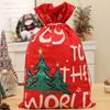 New Large Christmas Gift Bag Children's Candy Bag Christmas Drawstring Bundle Elder Christmas Gift Bag