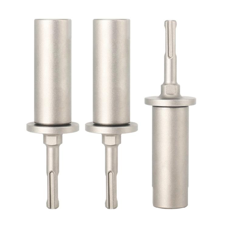 Ground Rod Driver Adapter, Secure Grounding Tasks, Suitable for 5/8inch and 3/4inch Rods  Piling&Fence Installation