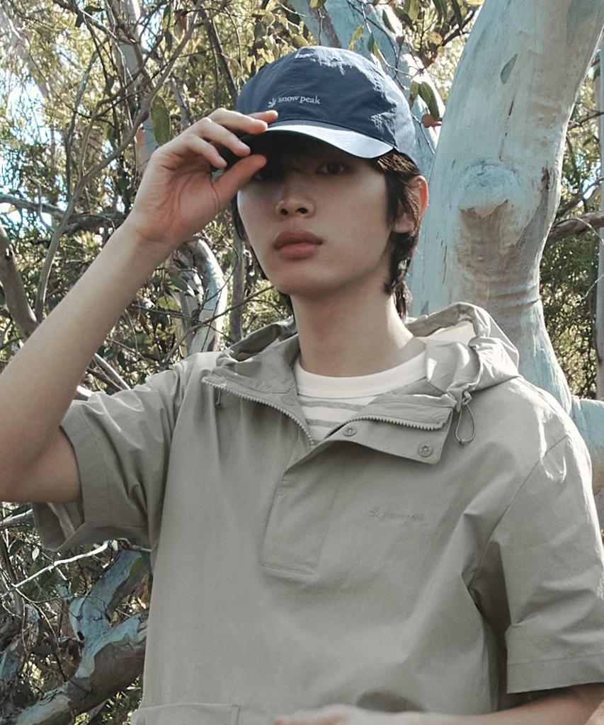 SNOWPEAK APPAREL Ecco Taslan Ball Cap (S26Zufbc70) Vintage Blue
