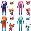 Macacão Fantasia Superkitties para Meninos Para Apresentações 4684