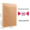 Thick Kraft Paper Manila Envelope File Folder A3/A4 Large Capacity Office Storage Bag