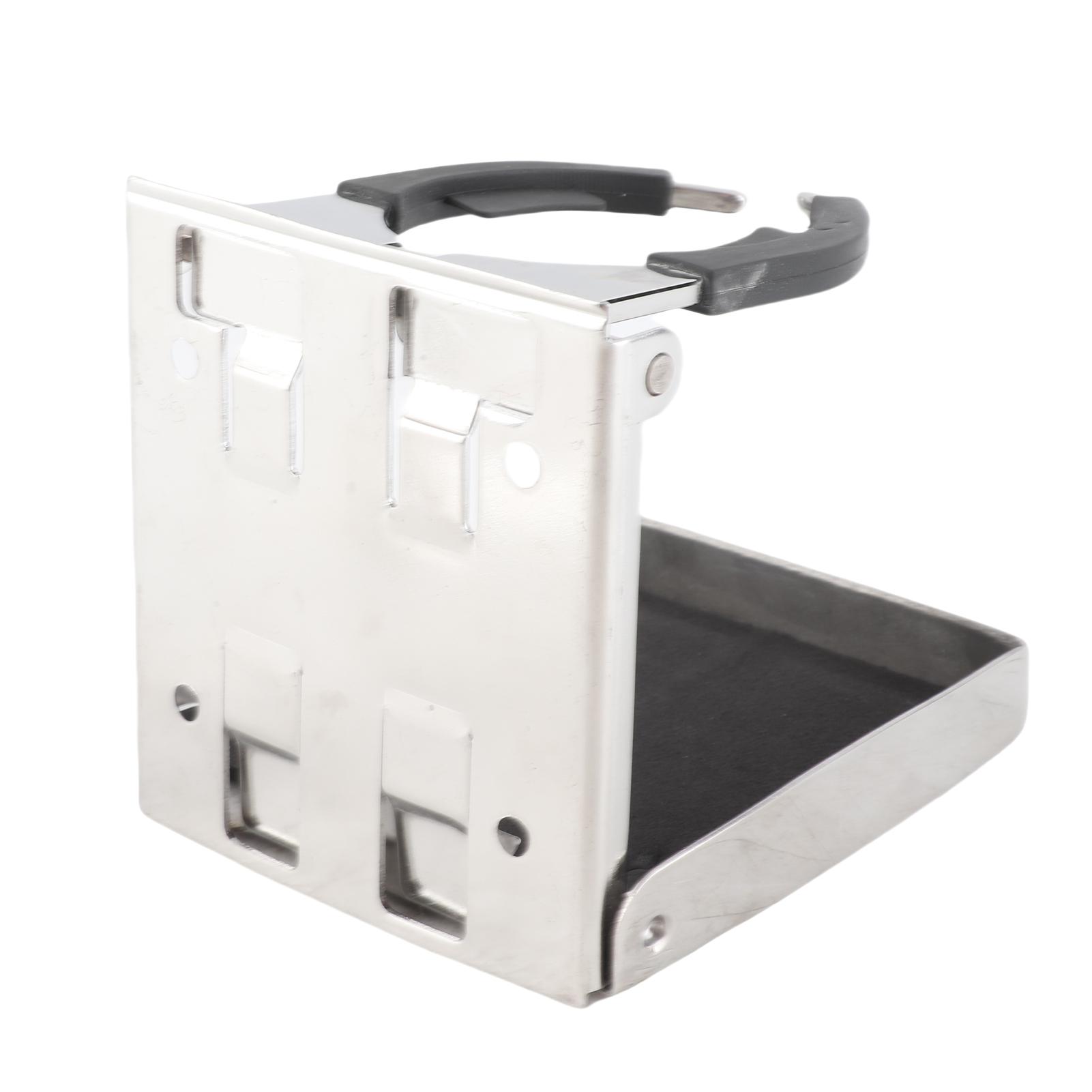 

Складной подстаканник Регулируемый кронштейн 304 Нержавеющая сталь Противоскользящий для Морской лодки Яхты Автомобиля Автодома