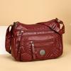 Soft Leather Large Capacity Single Shoulder Crossbody Bag