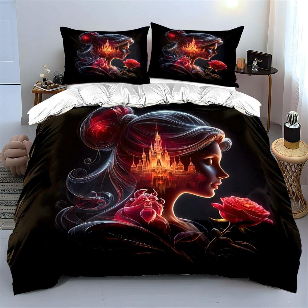 Fairy Tale Decorative Set Soft Comfortable Duvet Cover Bedding Set Included 1*Duvet Cover & 2*Pillowcases, Gift