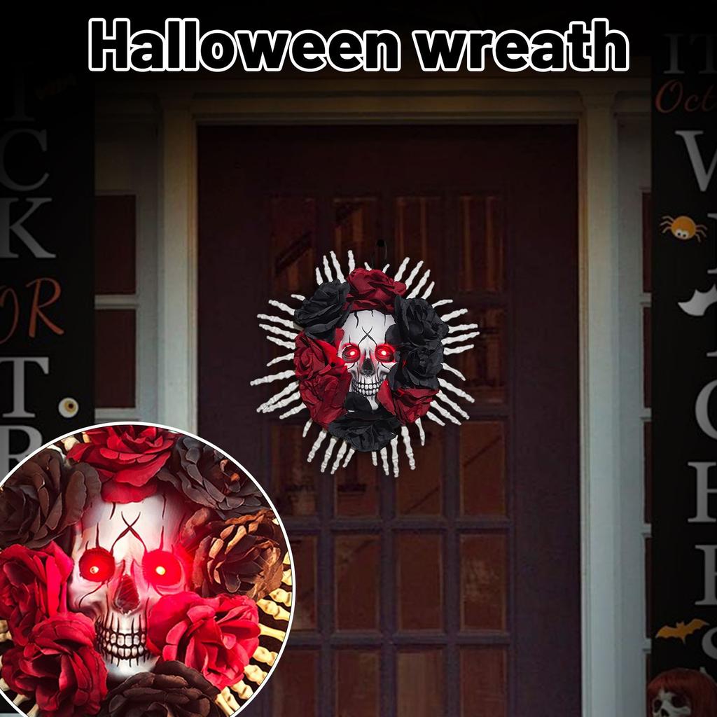 Party Decoration Hand Door Hanging Venue Layout Halloween Wreath