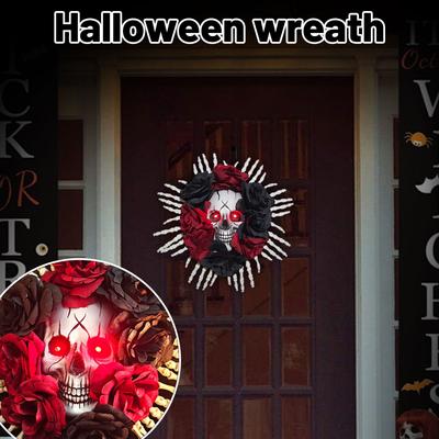 Party Decoration Hand Door Hanging Venue Layout Halloween Wreath