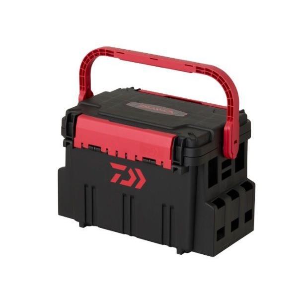 Used Daiwa case tackle box TB5000 black/red