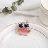 SKEDS Small Size Women Girls Cute Butterfly Owl Crystal Jewelry Brooch Retro Casual Sweater Dress Brooches Animal Badges Corsage