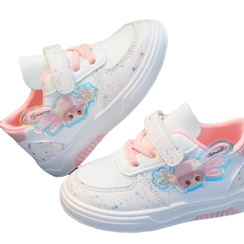 Zapatillas Anti Slip Kid Sneakers Cartoon Girl Casual Shoes Soft Soled Running Shoes Kid Skate Shoe Kids Shoe Athletic Shoes