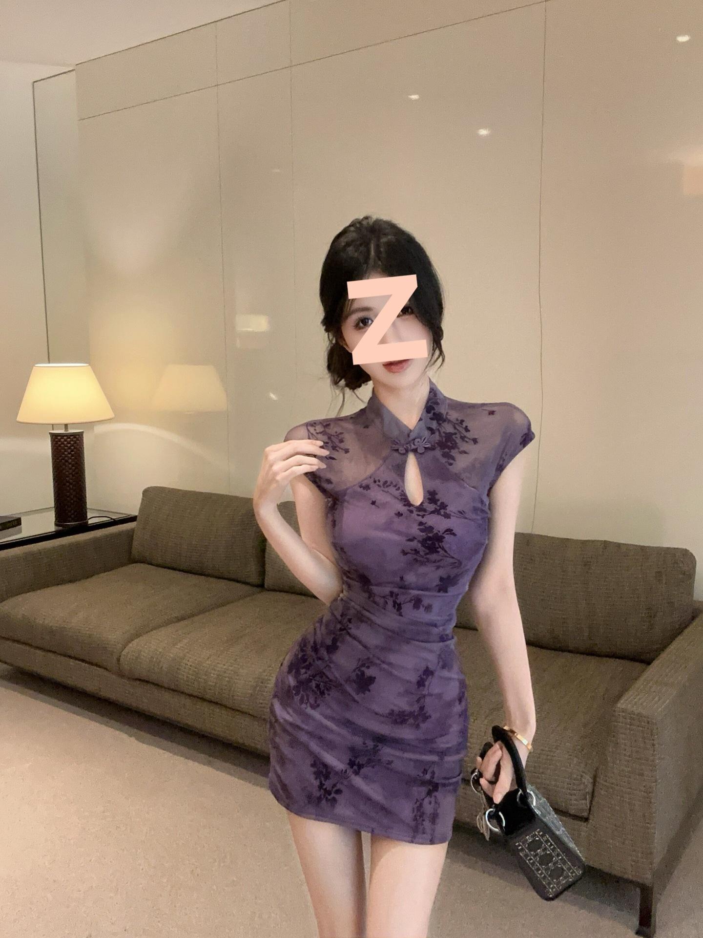 The new Chinese dress 2026 is trending in summer women s clothing. Small people wear high temperament, unique and beautiful skirts. S