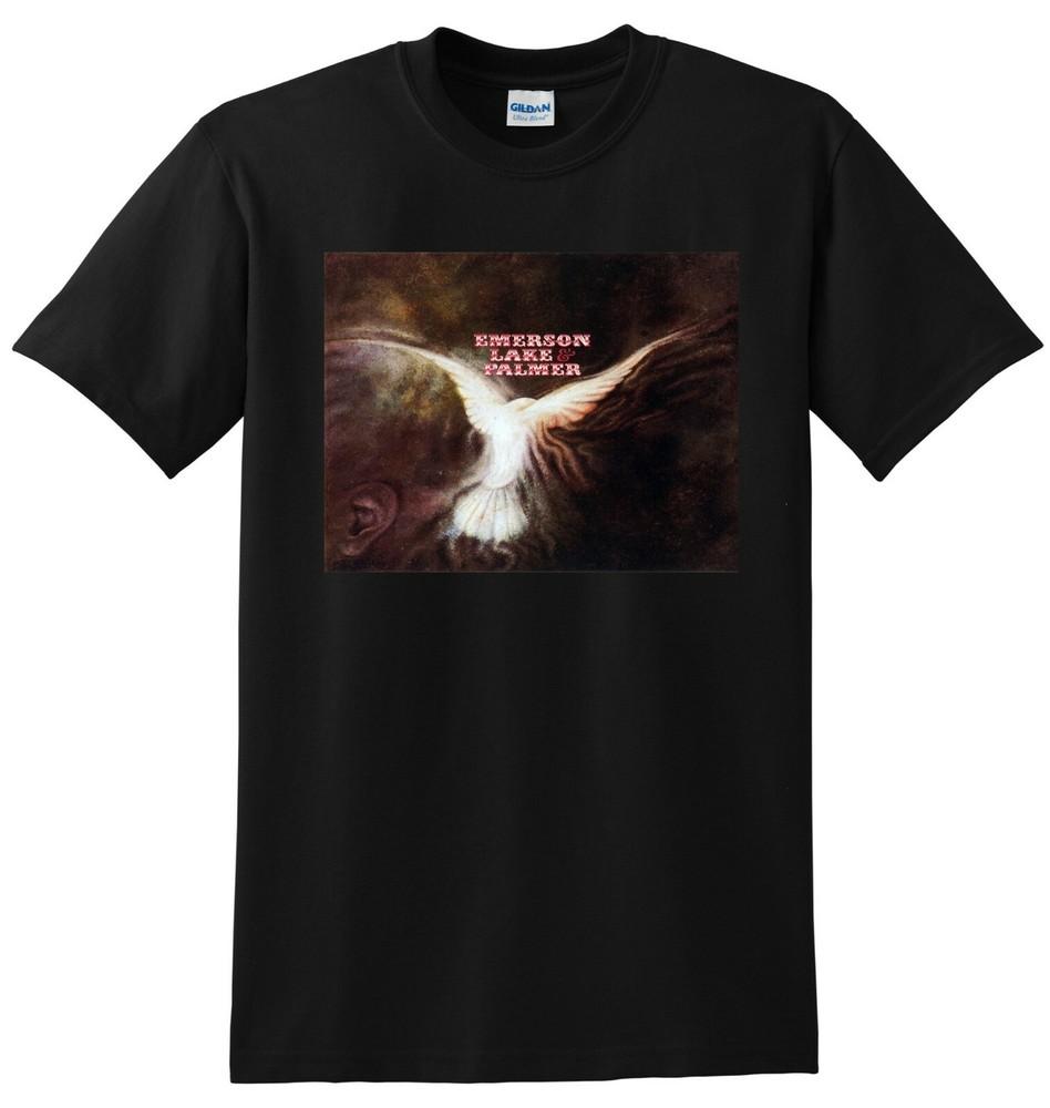 EMERSON LAKE AND PALMER T SHIRT vinyl cd cover SMALL MEDIUM LARGE XL L