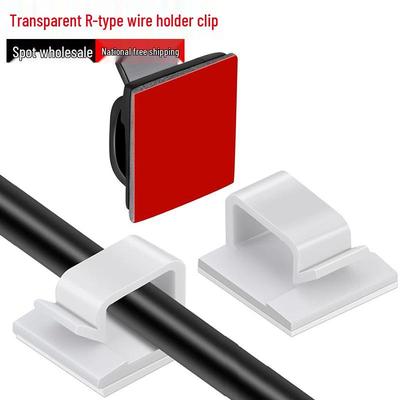 Transparent Wire Fixing Base & Cable Clip Tape