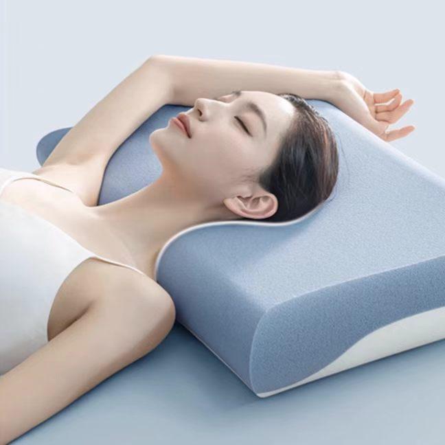 Deep Sleep Pro Memory Foam Pillow: Three-Layer Design for Optimal Neck Support and Comfort