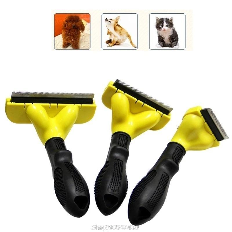 Hund/Katze Kamm Kamm Haarentfernungswerkzeug Kämmmesser Haustier Katze Haarentfernungsbürste Haustier Reinigungszubehör