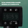 Digital Timer Fish Feeder For Aquariums Automatic Food Dispenser Quiet Operations Easy Installation Design for Pet Care