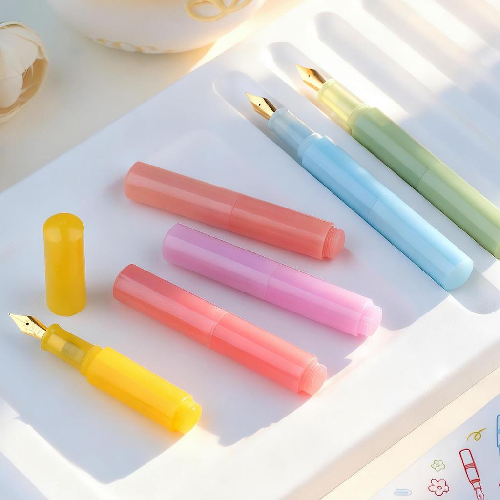 Maruiro Candy Color Mini Fountain Pen - Artistic Girl Series for Journaling