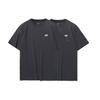 Li Ning Sports Fashion Series Casual Short Sleeve T-Shirt Men Tops Black-Pine-Gray AHSR635-4