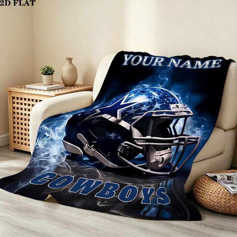 Custom Dallas Cowboys Blanket, High quality Comfortable for All Seasons, Home Decor, Warmth and Comfort