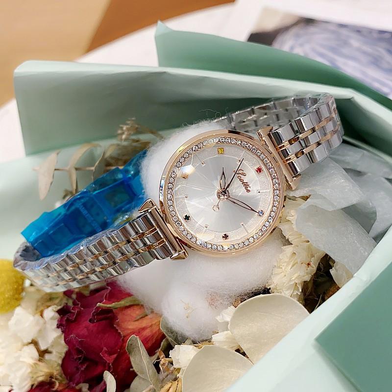 Fashion Steel Belt Ladies Watch Women S Wind Diamond Trend Personalized Girls Watch