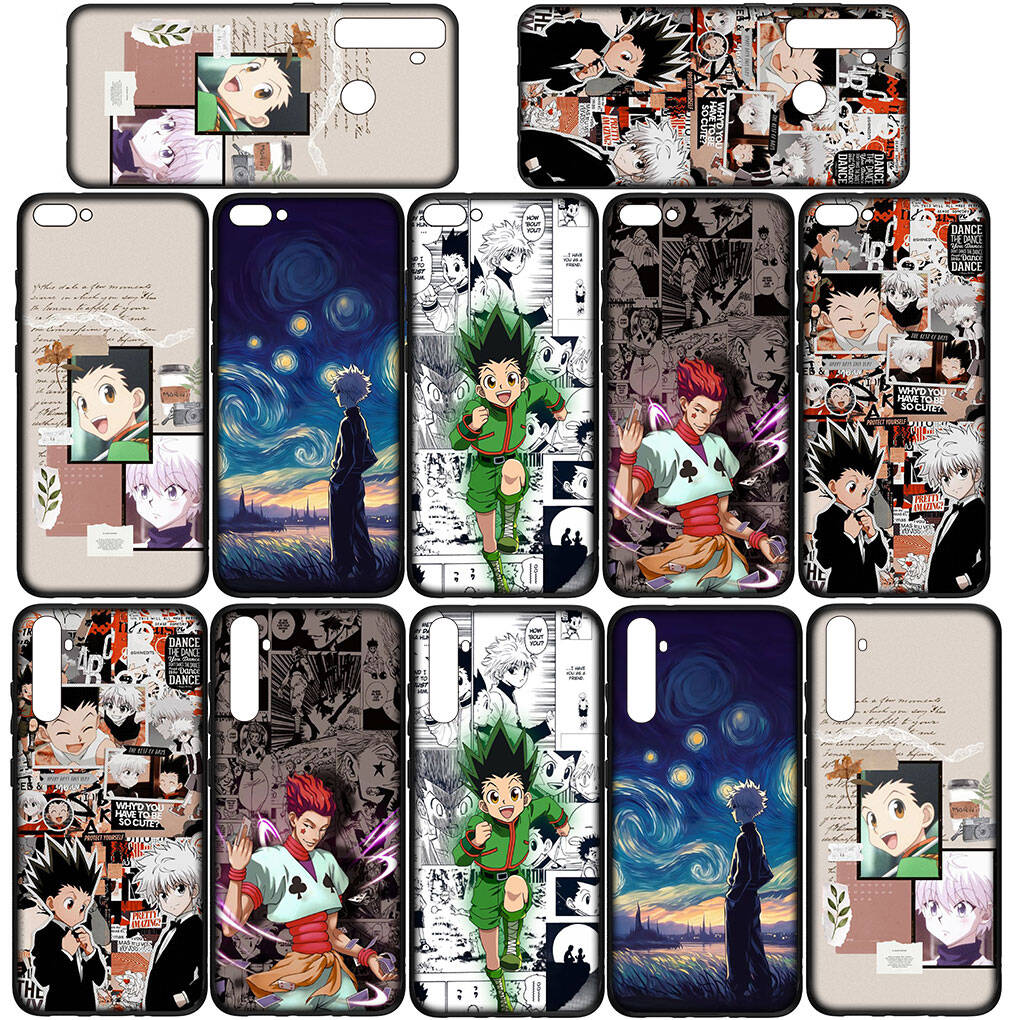 Case for Samsung Galaxy S25 S23 S22 S24 Ultra FE A05 A06 S9 A15 A16 A36 A37 A35 A54 A55 A56 A57 A25 A26 A53 Cartoon Killua Hunter X Hunter Gon Freecss