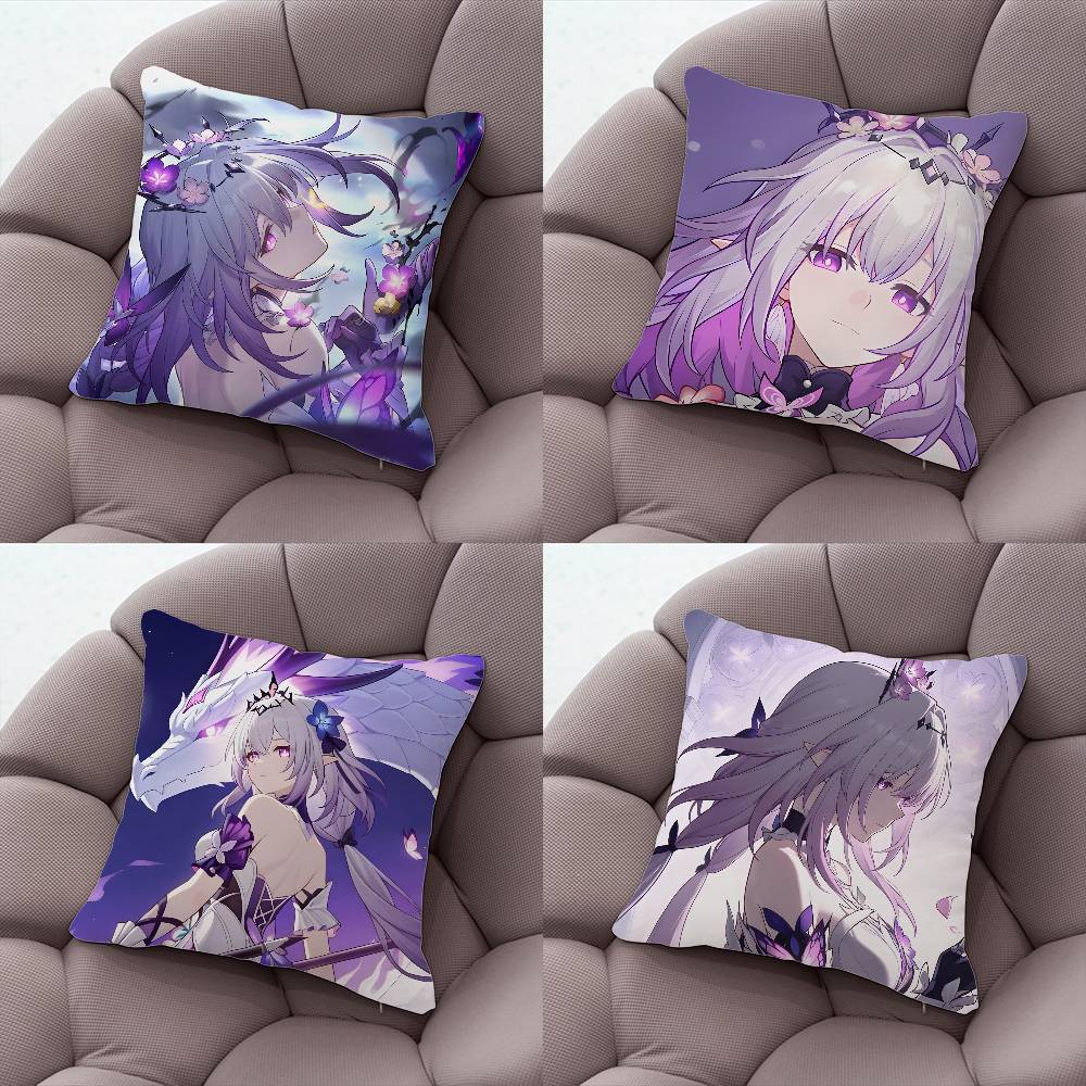 Castorice HHonkai Star Rail HSR Pillowcase Pillows for Sofa Cover Decoration Home Decor Items Luxury Covers Cushion Cushions