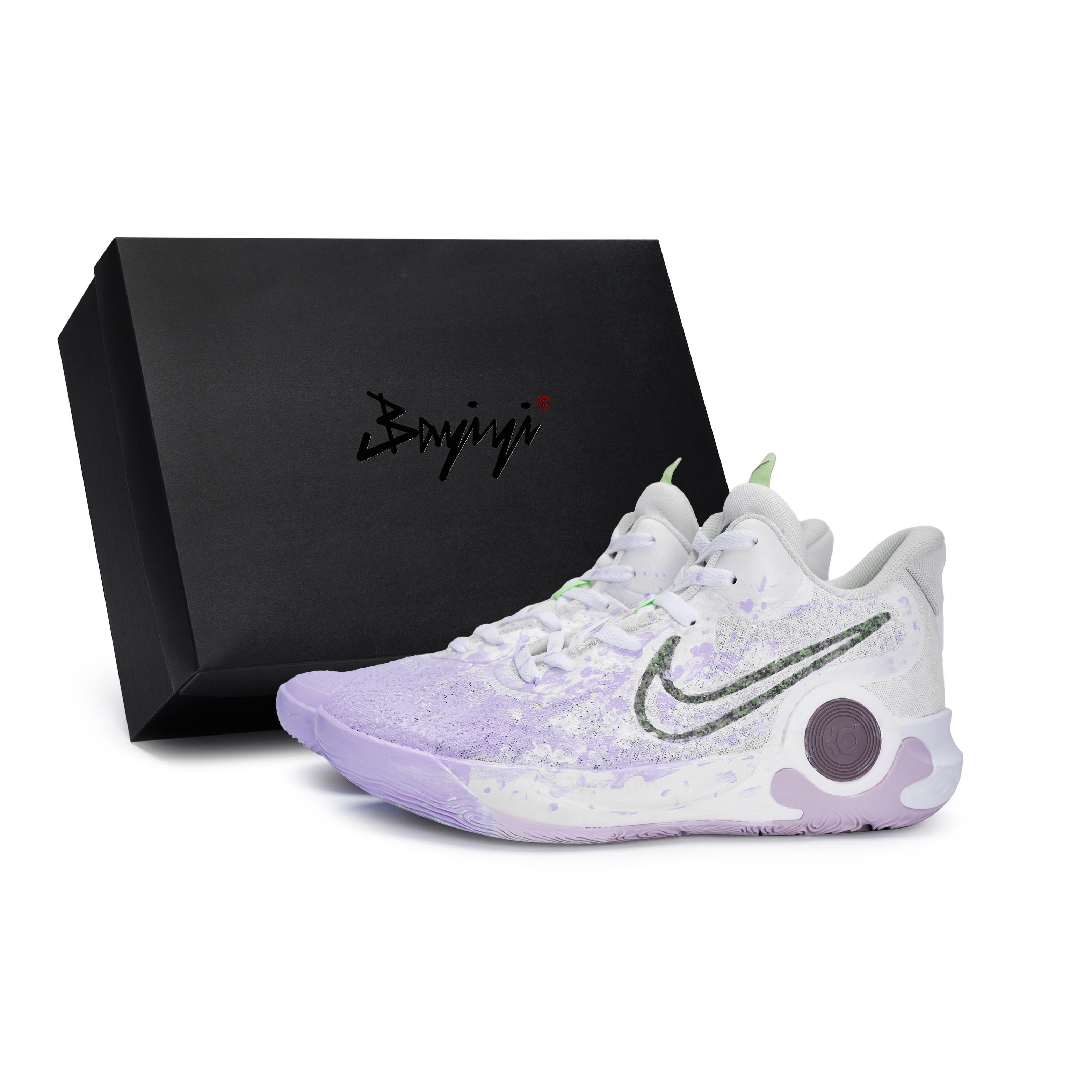 

Nike KD Trey 5 IX Вінтажні Баскетбольні Кросівки Унісекс Середньої Висоти Фіолетові DJ6922-100(Team80-S-BOX) 45