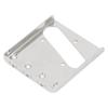 Electric Guitar Bridge Plate Stainless Steel Top Loading Guitar Bridge Plate for TL Cigar Box