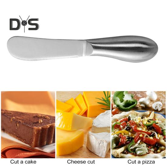 Stainless Steel Cheese Cutter Butter Jam Spreader Cream Cutter Utensil Multifunctional Bread Slicer Kitchen Gadget for Charcuterie Boards