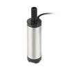12V/24V DC Fuel Transfer Pump Diesel Oil Water Submersible Electric Motor for Car Camping Fishing  Stain Steel Shell Portable