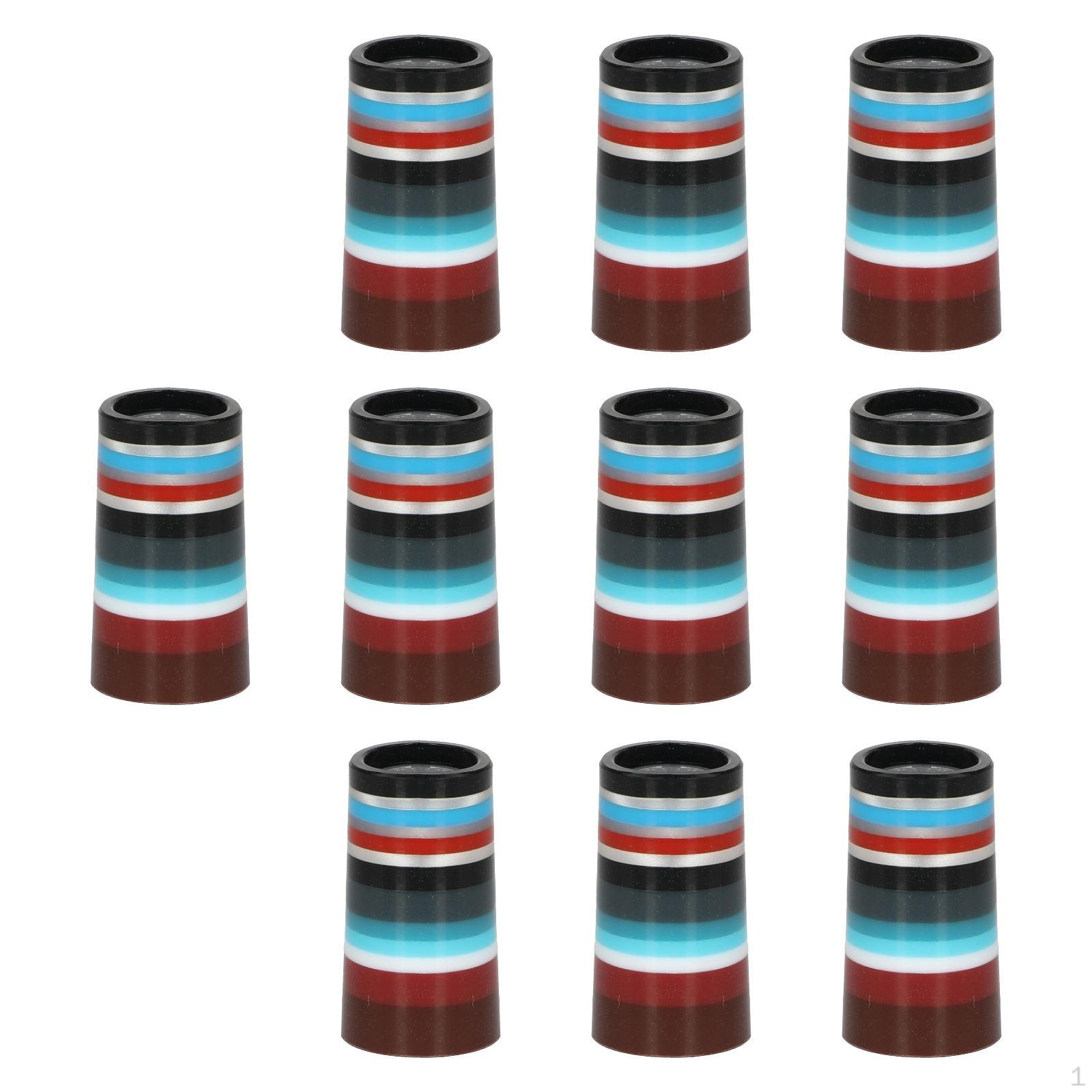 

10 наконечников для клюшек для гольфа для адаптера с коническим наконечником .370, запасные части, клин Style J