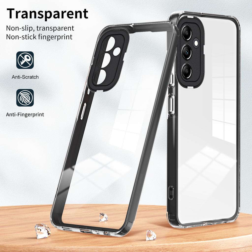 For Samsung Galaxy M54 5G/F54 5G Case TPU+PC Clear Shockproof Phone Cover