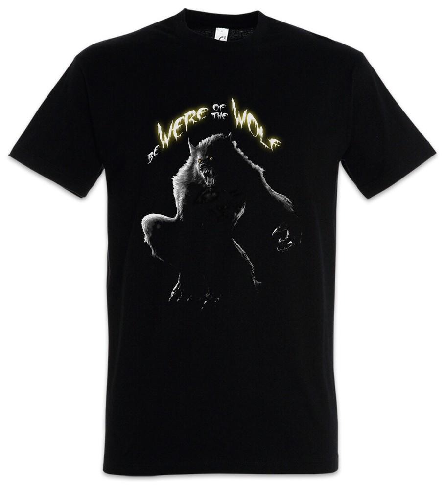 

Be Were Of The Wolf Mens T-Shirt Wolves Moon Werewolf Werewolf The Werewolf L