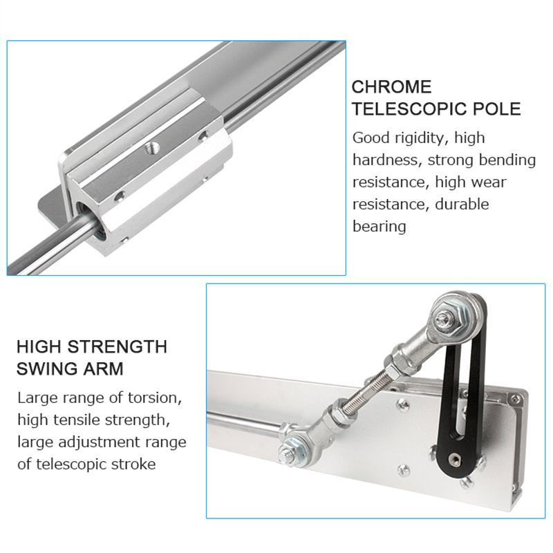 Automatic Telescopic Sex Machine 6-20CM Stroke with Power Controller 100-240V Optional Bracket/3XLR Connector/Suction Cup
