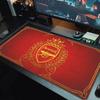 Arsenal F Large Size Mouse Pad Large Gaming Table Cushion Non-slip Laptop Tablet Big Mousepad XXL Mat Mini PC Playmat With Lock edge