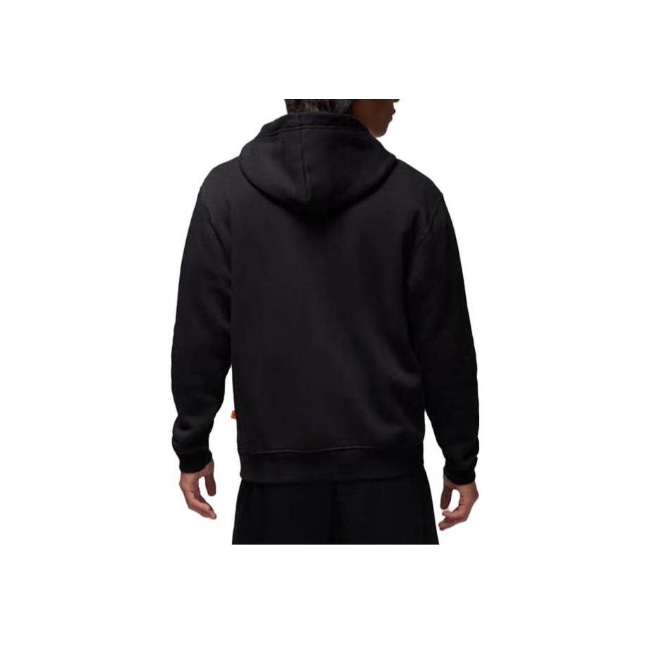 Nike Hanorac cu imprimeu Zion cu căptușeală din fleece pentru bărbați Hanorac Negru FD2391-010