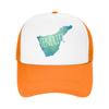 Tenerife Map Casual Baseball Cap  Hunting Camping Trucker Hat Summer Dropshipping Couple Women yk Cute Baseball Caps
