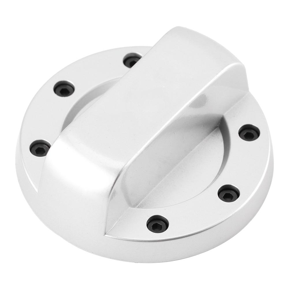 

Car Modification Fuel Oil Cover High Temperature Resistant Lightweight Plastic Silver 68mm for