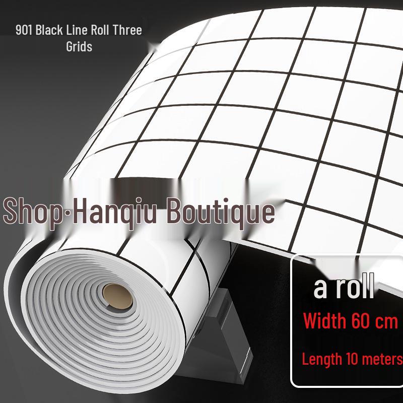 Ultra-Thick Waterproof Self-Adhesive Wall Sticker for Bathroom and Milk Tea Shop Renovation