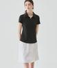 Deuloupisumeon Supple Jersey Collared Short Sleeve T-Shirt [Black]