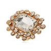 European Retro Elegant Rhinestone Adjustable Ring