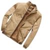 Fleecejacke Herren Winter Koreanische Version Trendig Slim-fit Jugend Stehkragen Baumwolle Übergröße Jacke Herrenbekleidung