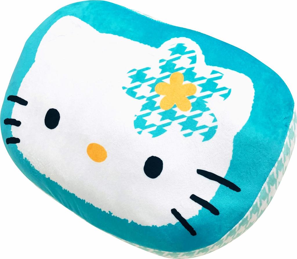 MORIPiLO Sanrio Hello Kitty Pute 32x23x10cm Karaktervarer Kroppspute Plysj Kaohana Grønn Morishita 4621607
